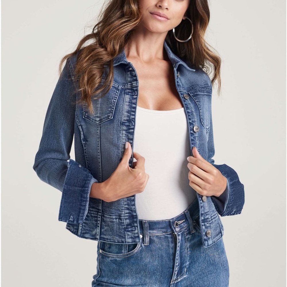 VENUS Classic Blue Denim Jean Jacket
